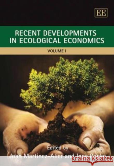 RECENT DEVELOPMENTS IN ECOLOGICAL ECONOMICS  9781843767831 EDWARD ELGAR PUBLISHING LTD - książka