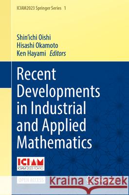 Recent Developments in Industrial and Applied Mathematics  9789819514458 Springer - książka