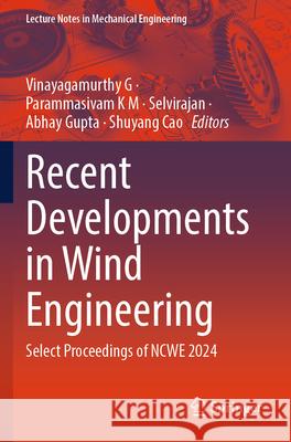 Recent Developments in Wind Engineering  9789819799497 Springer - książka