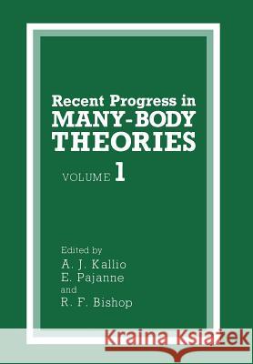 Recent Progress in Many-Body Theories Kallio, A. J. 9781461282723 Springer - książka