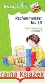 Rechenmeister bis 10 : Kopfrechentraining / Mental Calculation. ab 6 Jahren Junga, Michael Vogel, Heinz  9783894142360 Westermann Lernspielverlag - książka