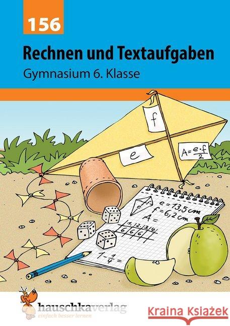 Rechnen und Textaufgaben - Gymnasium 6. Klasse Simpson, Susanne; Wefers, Tina 9783881001564 Hauschka - książka