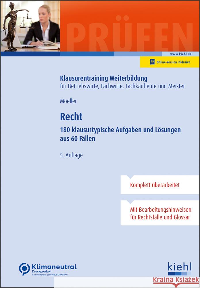 Recht Moeller, Dirk 9783470641157 Kiehl - książka