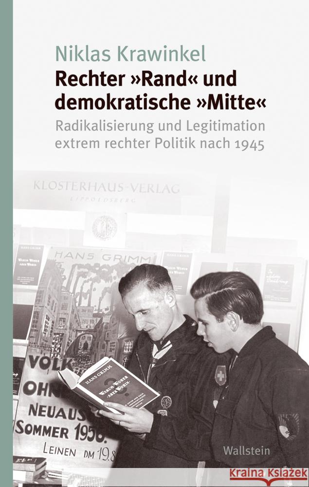 Rechter »Rand« und demokratische »Mitte« Krawinkel, Niklas 9783835359383 Wallstein - książka
