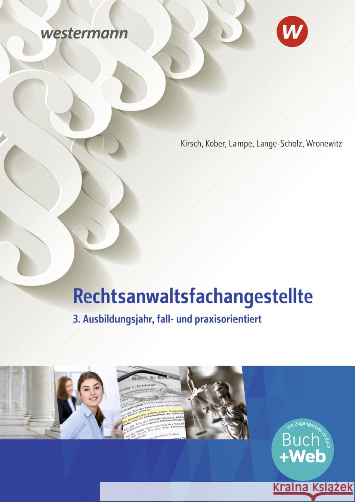 Rechtsanwaltsfachangestellte Kirsch, Christine, Lange-Scholz, Elke, Lampe, Daniela 9783427507161 Bildungsverlag EINS - książka