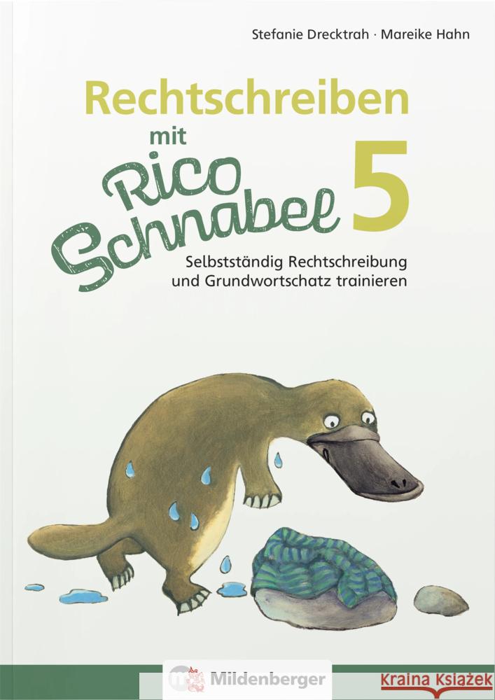 Rechtschreiben mit Rico Schnabel, Klasse 5 Drecktrah, Stefanie, Hahn, Mareike 9783619520404 Mildenberger - książka