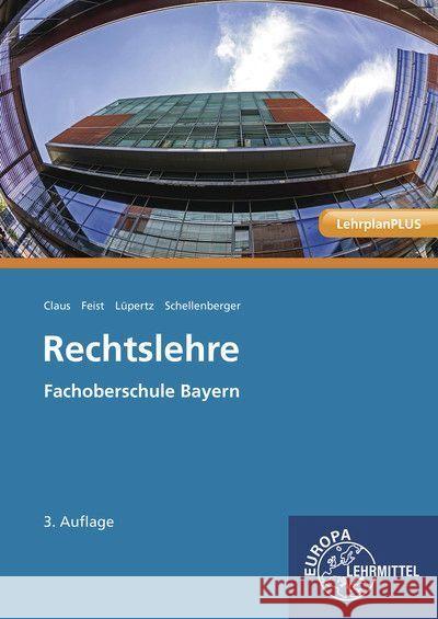 Rechtslehre Claus, Dietrich, Feist, Theo, Lüpertz, Viktor 9783758522758 Europa-Lehrmittel - książka