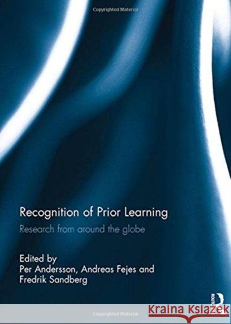 Recognition of Prior Learning: Research from Around the Globe  9781138106741 Taylor and Francis - książka