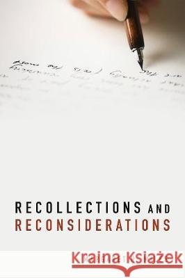 Recollections and Reconsiderations Margaret R. Miles 9781532640582 Cascade Books - książka