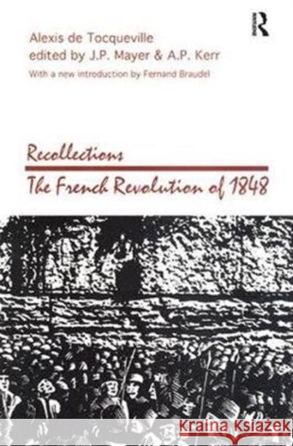 Recollections: French Revolution of 1848 Alexis D 9781138531567 Routledge - książka