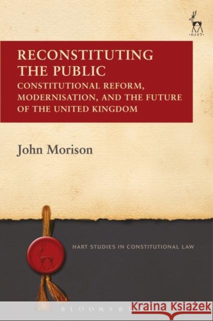 RECONSTITUTING THE PUBLIC MORISON JOHN 9781849461313  - książka