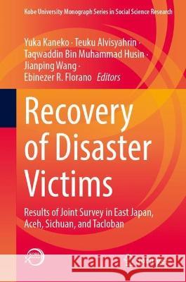 Recovery of Disaster Victims  9789819929566 Springer Nature Singapore - książka