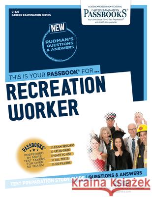 Recreation Worker National Learning Corporation 9781731804297 Passbooks - książka