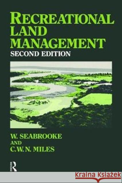 Recreational Land Management C. W. N. Miles 9781138470552 Routledge - książka