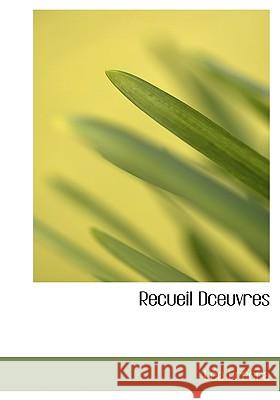 Recueil Dceuvres Léo Errera 9781115385848  - książka