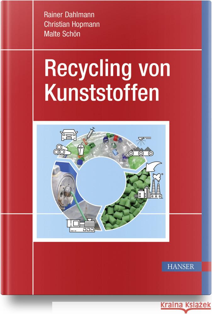 Recycling von Kunststoffen Dahlmann, Rainer, Hopmann, Christian, Schön, Malte 9783446471290 Hanser Fachbuchverlag - książka