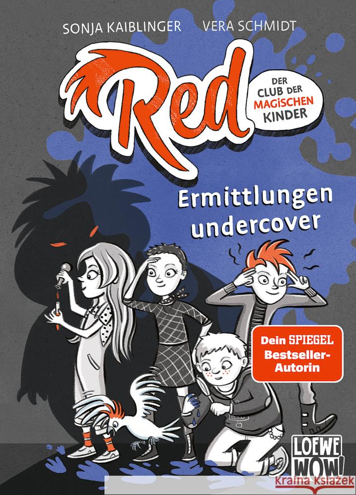 Red - Der Club der magischen Kinder (Band 2) - Ermittlungen undercover Kaiblinger, Sonja 9783743204324 Loewe - książka