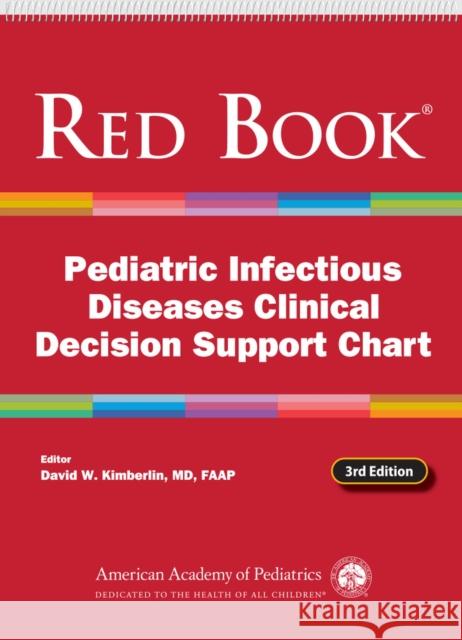 Red Book Pediatric Infectious Diseases Clinical Decision Support Chart David W. Kimberlin 9781610027427 American Academy of Pediatrics - książka