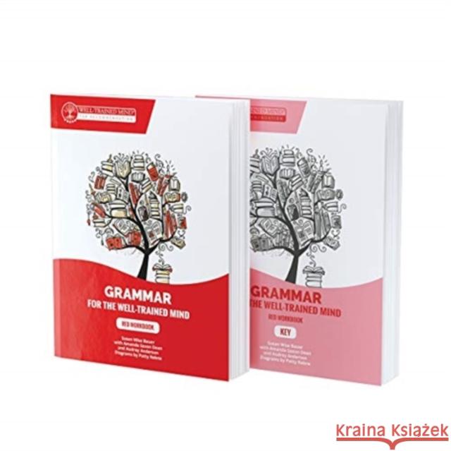 Red Bundle for the Repeat Buyer: Includes Grammar for the Well-Trained Mind Red Workbook and Key Audrey Anderson Susan Wise Bauer Jessica Otto 9781945841804 Well-Trained Mind Press - książka