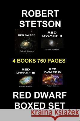 Red Dwarf Boxed Set Robert Stetson 9781502548528 Createspace - książka