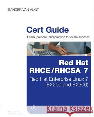 Red Hat RHCSA/RHCE 7 Cert Guide : Red Hat Enterprise Linux 7 (EX200 and EX300) Sander, van Vugt 9780789754059  - książka