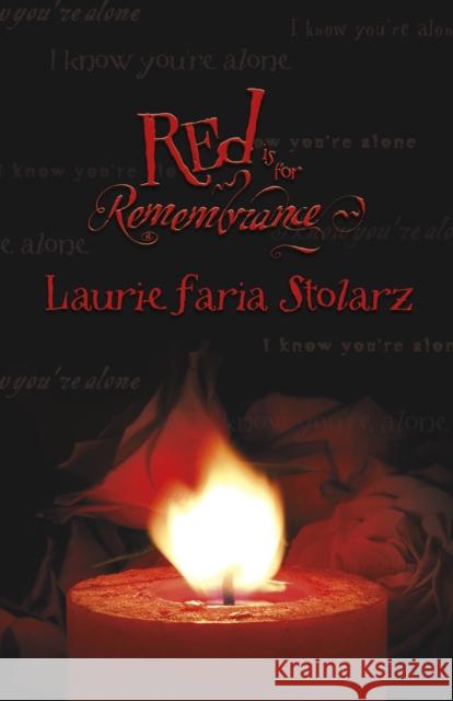 Red is for Remembrance Laurie Faria Stolarz 9780738707600 Llewellyn Publications - książka