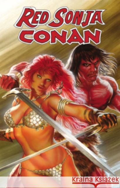Red Sonja/Conan: The Blood of a God Victor Gischler Roberto Castro Alex Ross 9781606908211 Dynamic Forces - książka