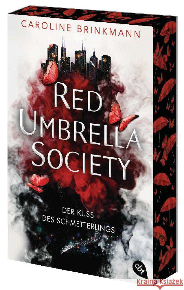 Red Umbrella Society - Der Kuss des Schmetterlings Brinkmann, Caroline 9783570315736 cbt - książka