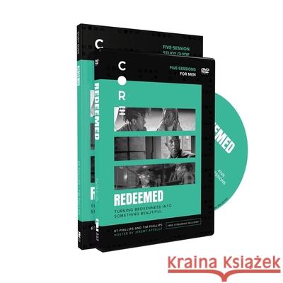 Redeemed Study Guide with DVD: Turning Brokenness Into Something Beautiful Phillips, Rt 9780310131649 Zondervan - książka