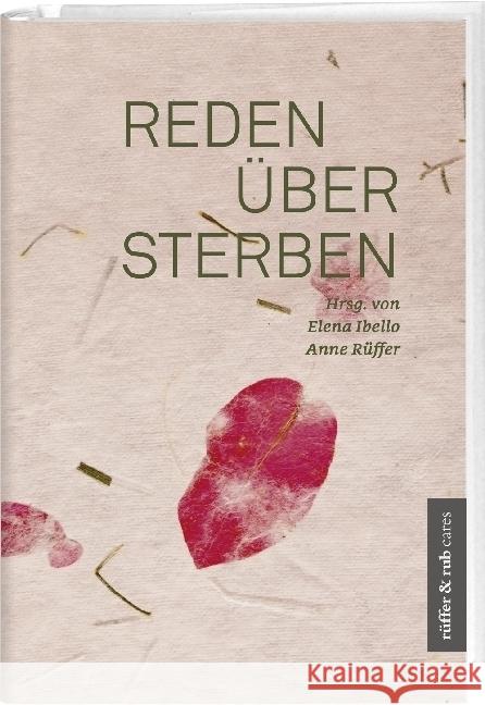 Reden über Sterben : Mit e. Vorw. v. Monika Obrist  9783906304076 Rüffer & Rub - książka