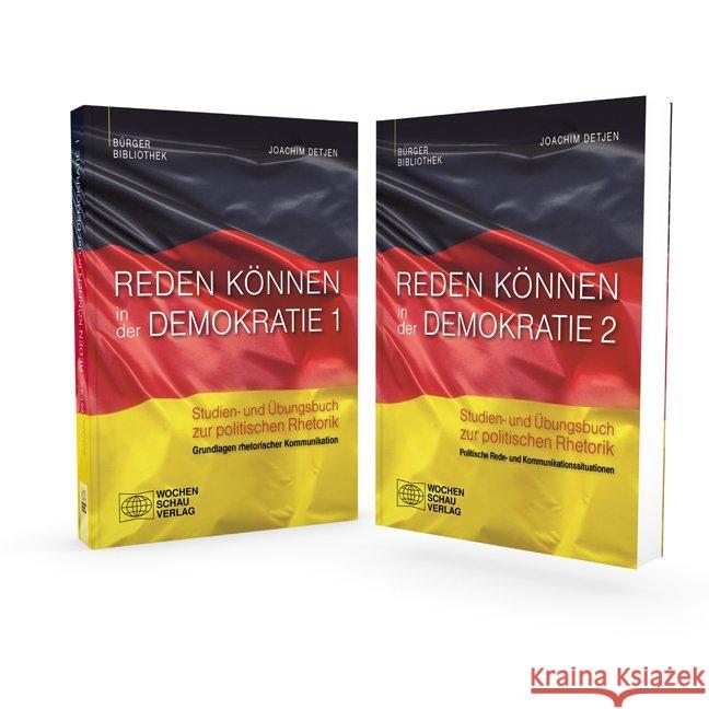 Reden können in der Demokratie, 2 Bde. Detjen, Joachim 9783899749458 Wochenschau-Verlag - książka