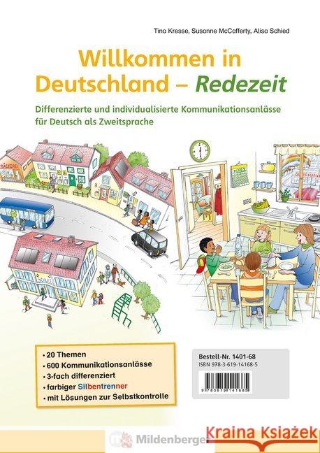 Redezeit : Differenzierte und individualisierte Kommunikationsanlässe für Deutsch als Zweitsprache Kresse, Tina; McCafferty, Susanne; Schied, Alisa 9783619141685 Mildenberger - książka