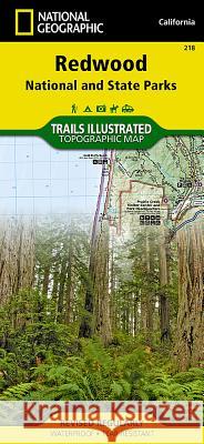 Redwood National and State Parks Map National Geographic Maps 9781566953191 Not Avail - książka