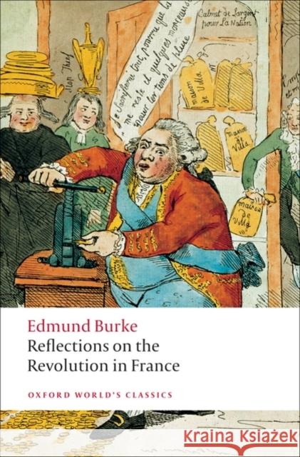 Reflections on the Revolution in France Edmund Burke 9780199539024 Oxford University Press - książka