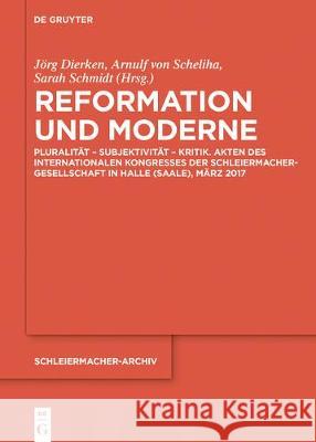 Reformation und Moderne No Contributor 9783110567663 De Gruyter - książka