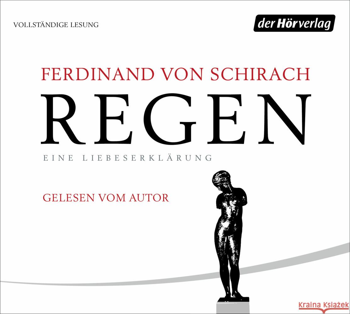 Regen, 1 Audio-CD Schirach, Ferdinand von 9783844549799 DHV Der HörVerlag - książka