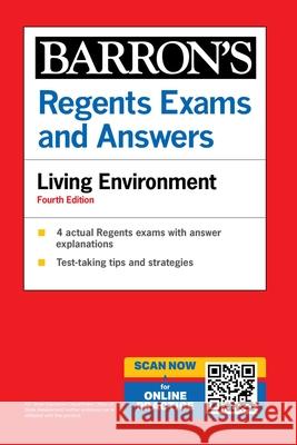 Regents Exams and Answers: Living Environment, Fourth Edition Gregory Scott Hunter 9781506291338 Barrons Educational Services - książka