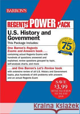 Regents U.S. History and Government Power Pack: Let's Review U.S. History and Government + Regents Exams and Answers: U.S. History and Government John McGeehan Morris Gall 9781506260419 Barrons Educational Series - książka