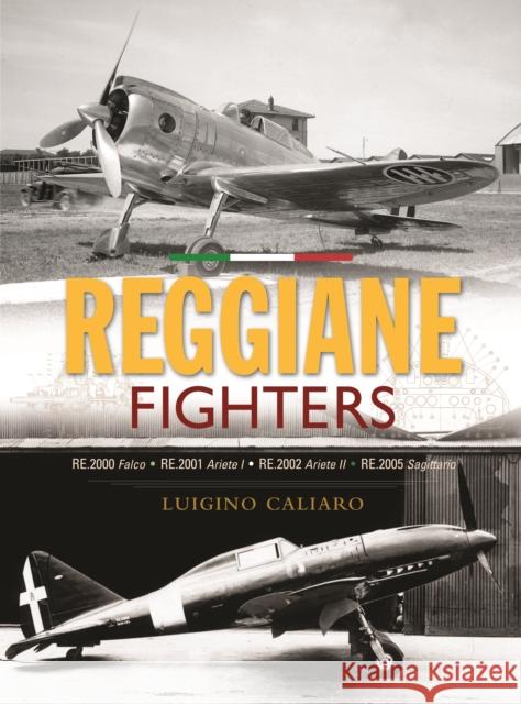 Reggiane Fighters: RE.2000 Falco, RE.2001 Ariete I, RE.2002 Ariete II, RE.2005 Sagittario Luigino Caliaro 9781800353527 Classic Publications - książka