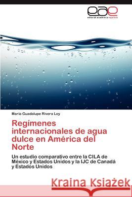 Regimenes Internacionales de Agua Dulce En America del Norte Mar a. Guadalupe River 9783848463275 Editorial Acad Mica Espa Ola - książka