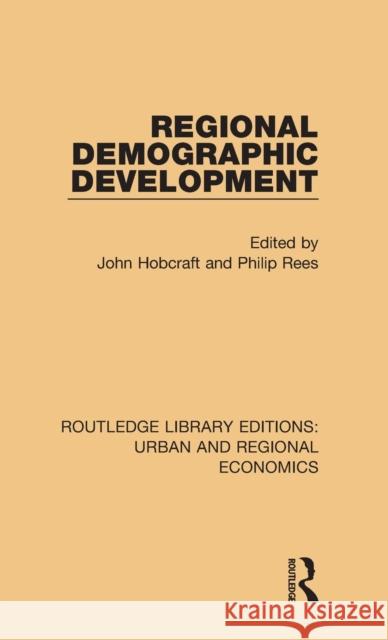 Regional Demographic Development  9781138101920 Taylor and Francis - książka