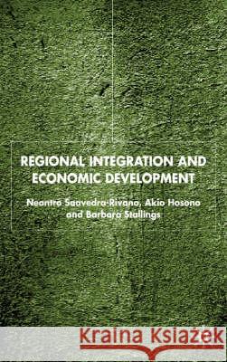 Regional Integration and Economic Development  9780333774847 PALGRAVE MACMILLAN - książka
