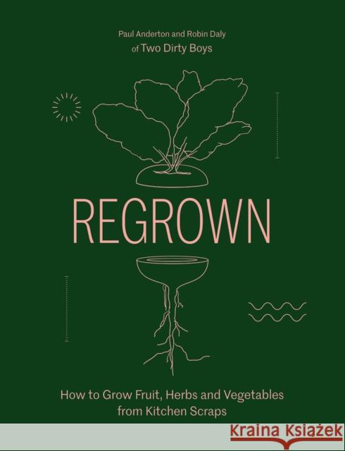 Regrown: How to Grow Fruit, Herbs and Vegetables from Kitchen Scraps Robin Daly 9781784884031 Hardie Grant Books (UK) - książka