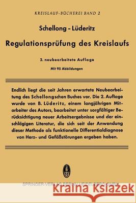 Regulationsprüfung Des Kreislaufs: Funktionelle Differentialdiagnose Von Herz- Und Gefäßstörungen Schellong, Fritz 9783642491504 Steinkopff-Verlag Darmstadt - książka