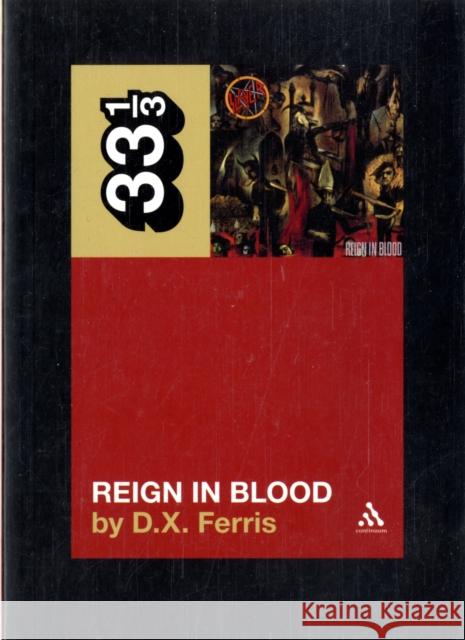 Reign in Blood Ferris, D. X. 9780826429094  - książka