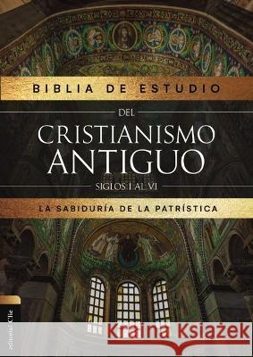 Reina Valera Revisada, Biblia de Estudio Patrística, Leathersoft, Negro, Interior a DOS Colores, Palabras de Jesús En Rojo: La Sabiduría del Cristiani Revisada, Reina Valera 9788418204609 Vida Publishers - książka