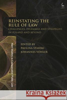 Reinstating the Rule of Law  9781509991105 Bloomsbury Publishing (UK) - książka