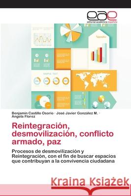 Reintegración, desmovilización, conflicto armado, paz Benjamín Castillo Osorio, José Javier González M, Angela Florez 9783659074806 Editorial Academica Espanola - książka