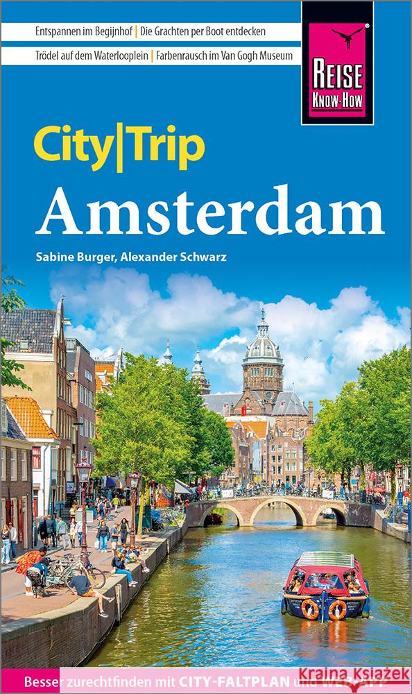 Reise Know-How CityTrip Amsterdam Burger, Sabine, Schwarz, Alexander 9783831739370 Reise Know-How Verlag Peter Rump - książka