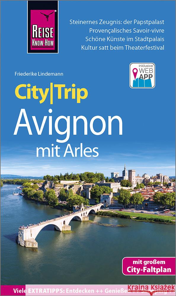 Reise Know-How CityTrip Avignon mit Arles Lindemann, Friederike 9783831734740 Reise Know-How Verlag Peter Rump - książka